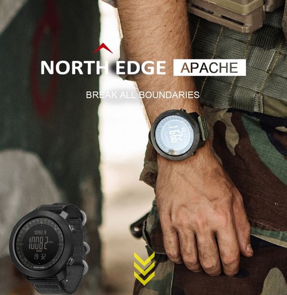 Годинник чоловічий наручний North Edge Apache УЦІНКА не водостійкі! 9994 фото