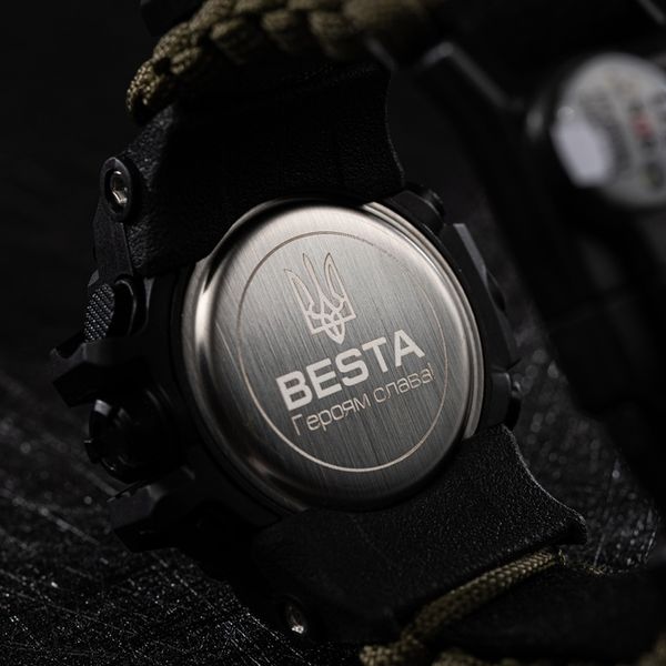 Годинник чоловічий наручний Besta Life Pro із компасом 1435 фото