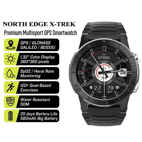North Edge XTrek Black з компасом 5083 фото
