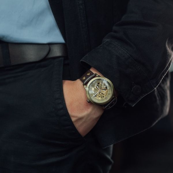 Годинник чоловічий наручний Winner Salvador 1156 фото