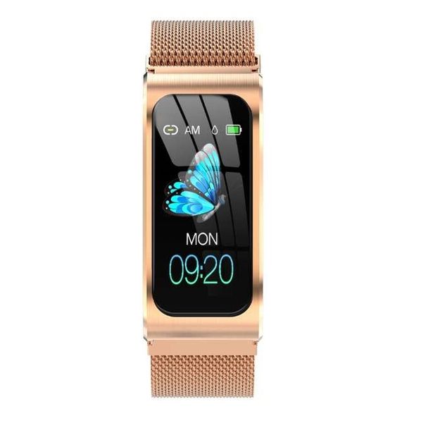 Годинник жіночий наручний Smart Mioband PRO Gold 5055 фото