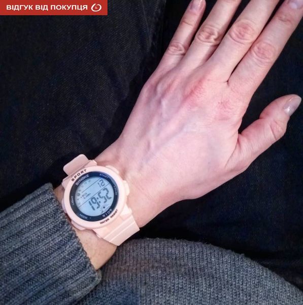 Годинник жіночий наручний Sanda Pink 4407 фото