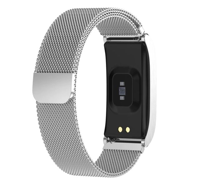 Годинник жіночий наручний Smart Mioband PRO Silver 5056 фото