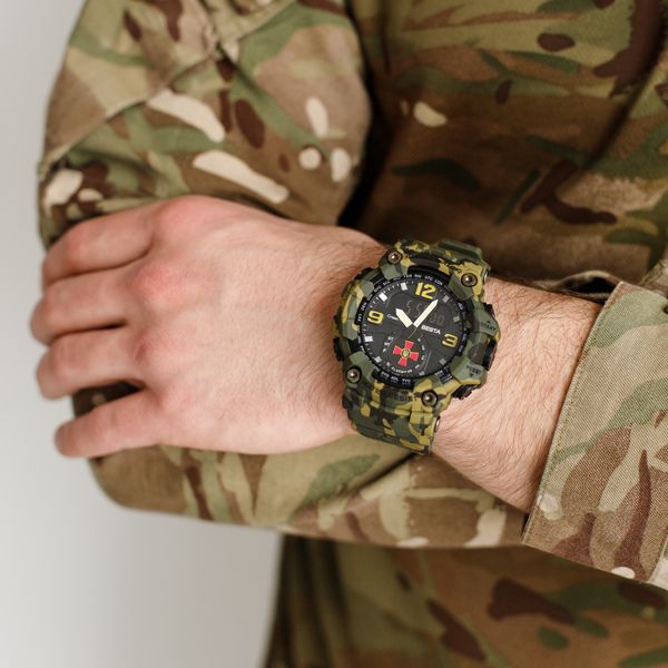 Годинник чоловічий наручний Besta Brave із ЗСУ 1428 фото