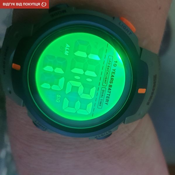 Годинник чоловічий наручний Skmei Neon 10 Bar 1232 фото