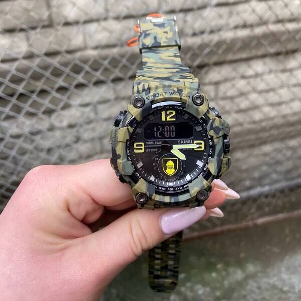 Годинник чоловічий наручний Skmei Brave із Вашим ЛОГО 1304 фото
