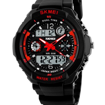 Годинник чоловічий наручний Skmei S-Shock Red 0931R 0931R фото