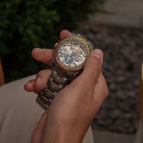 Годинник чоловічий наручний Forsining Dubai 5588 фото