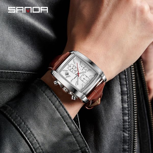 Годинник чоловічий наручний Sanda Matrix 1434 фото
